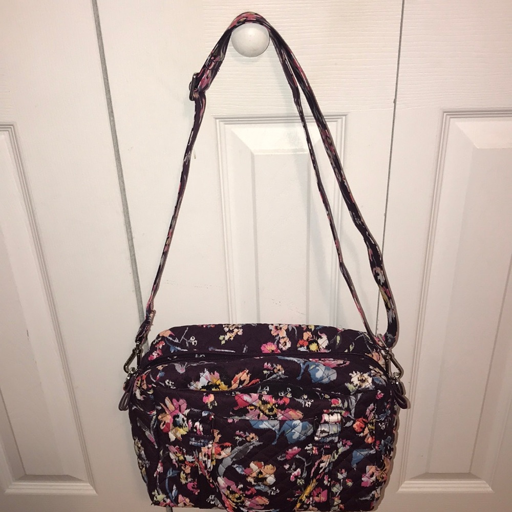Vera Bradley Indiana Rose 100 Satchel